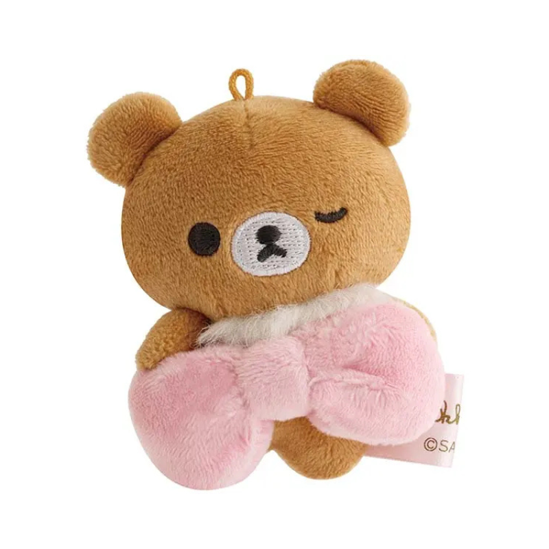 SAN-X RILAKKUMA Makeup Rilakkuma Hand-held Tenori Mini Plush Doll