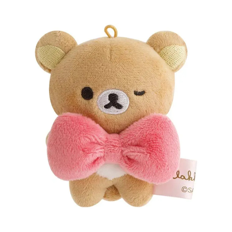 SAN-X RILAKKUMA Makeup Rilakkuma Hand-held Tenori Mini Plush Doll