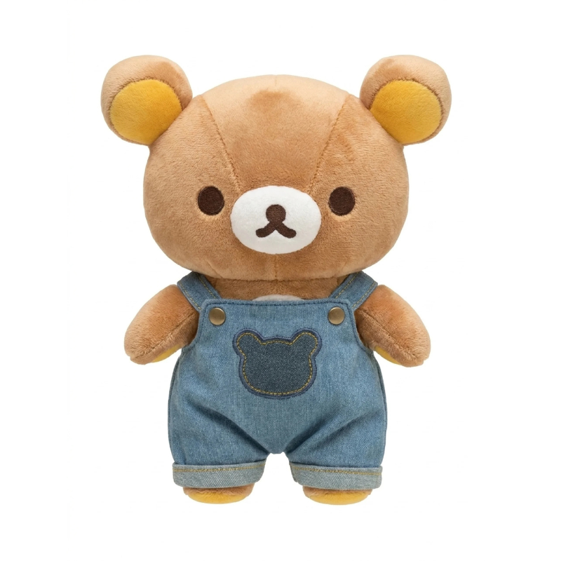 SAN-X RILAKKUMA Rilakkuma Denim House Limited Plush Doll