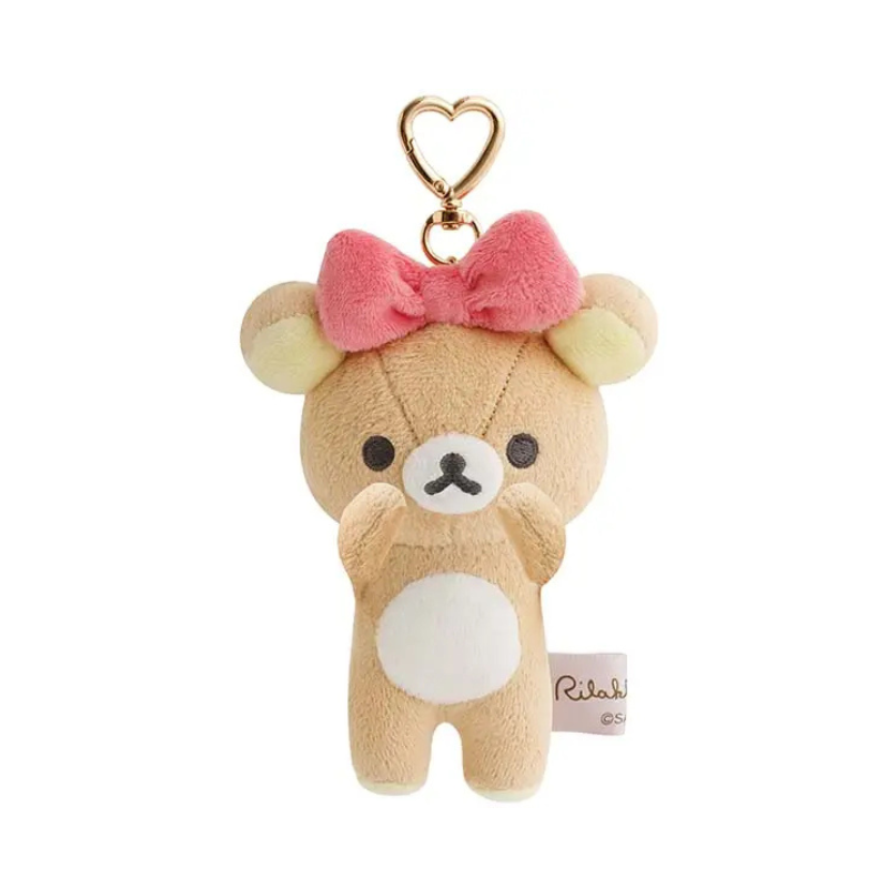 SAN-X RILAKKUMA Rilakkuma Makeup Rilakkuma Hanging Mascot Holder Keychain