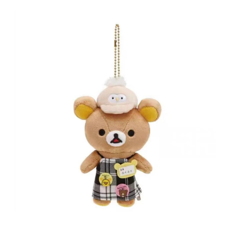 SAN-X RILAKKUMA Store Limited Ikebukuro Store Manager Hanging Mascot Holder Keychain