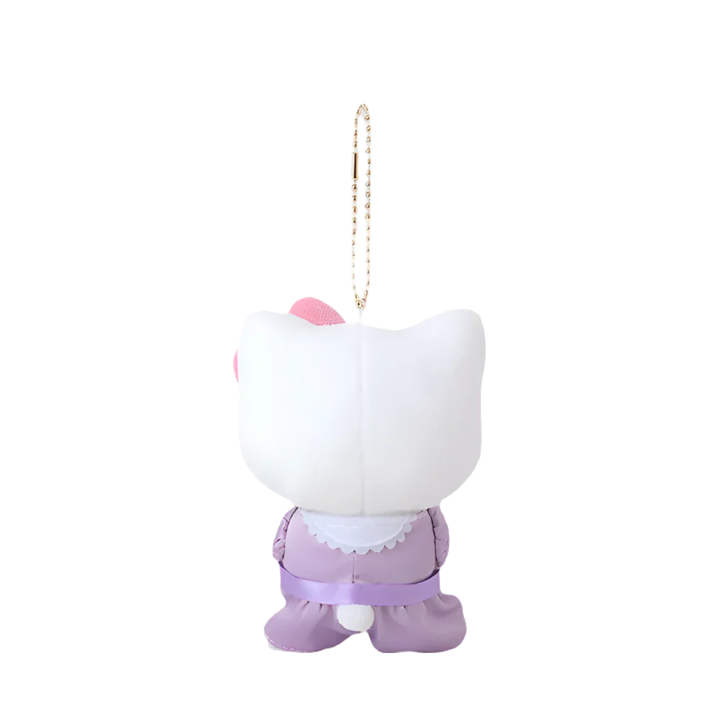 SANRIO Charmmy Hello Kitty 50th Anniversary Purple Mascot Holder Keychain-My Store-YORE STORE