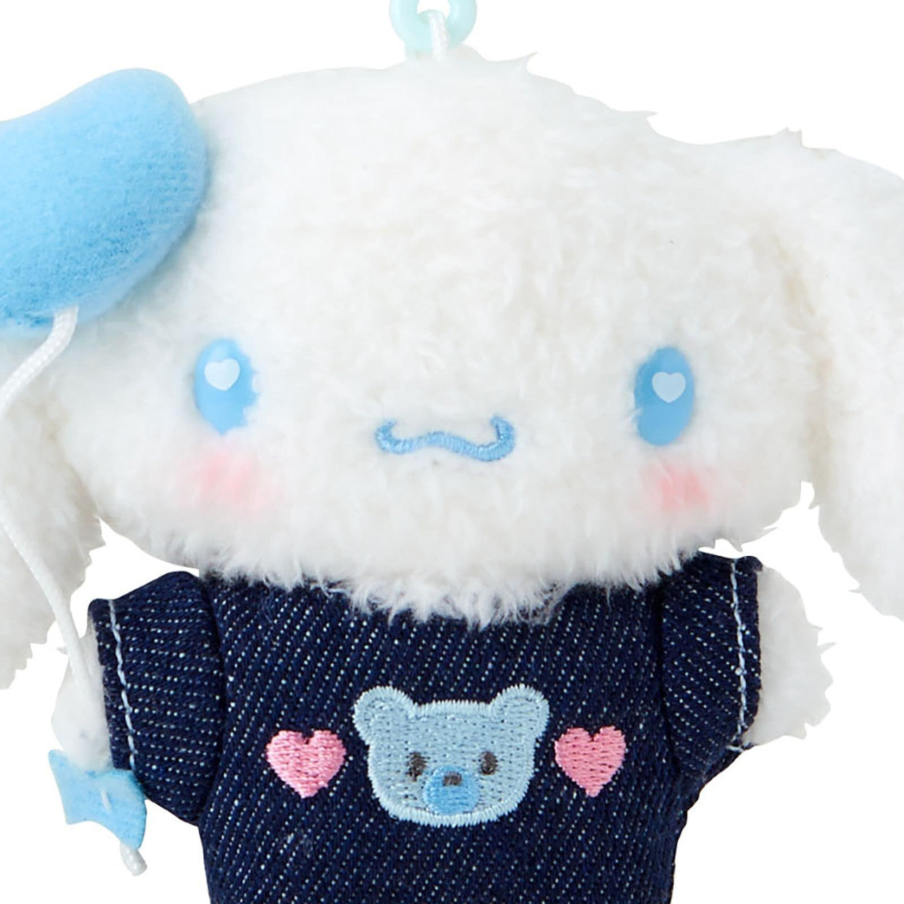 SANRIO Cinnamoroll Denim Keychain Mascot Holder Keychain-My Store-YORE STORE