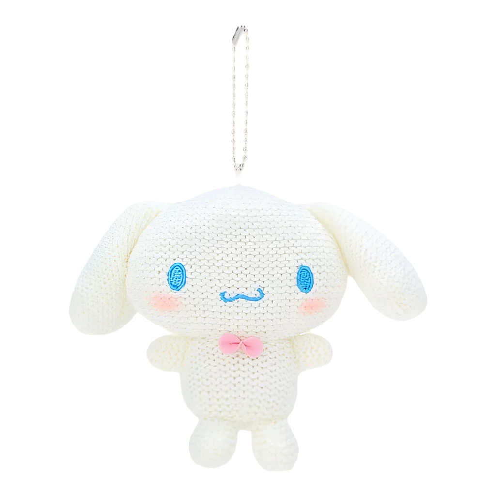 SANRIO Cinnamoroll Knitted Mascot Holder Keychain-My Store-YORE STORE