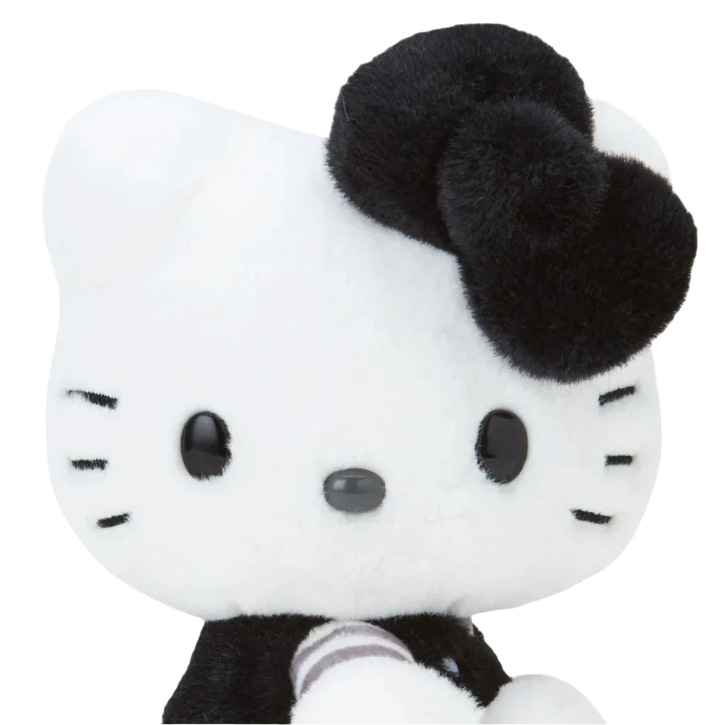 SANRIO Hello Kitty 50th Anniversary Limited Edition Plush Doll Monochrome-My Store-YORE STORE