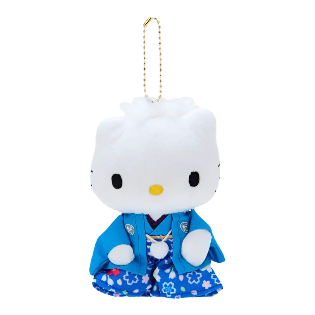SANRIO Hello Kitty Dear Daniel Blue Kimono Mascot Holder Keychain-My Store-YORE STORE