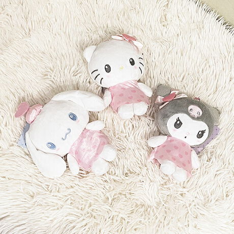 SANRIO Hello Kitty Pink Angel Pouch Mascot Holder Keychain-My Store-YORE STORE