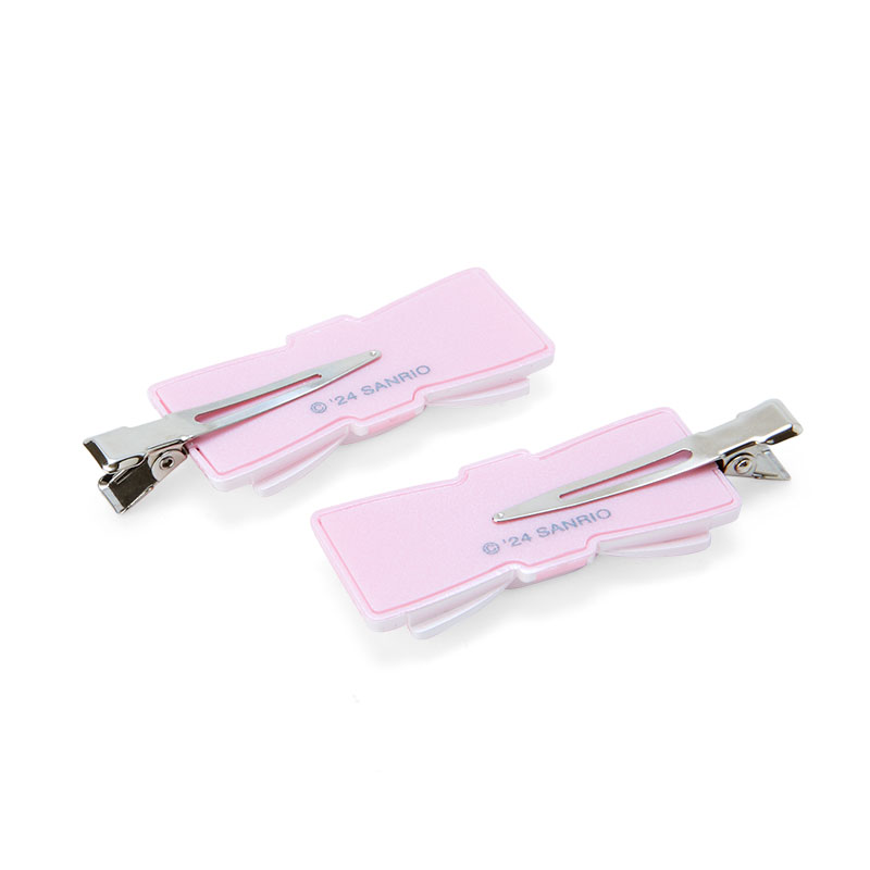 SANRIO Hello Kitty Pink Bow Hair Clip Set of 2-My Store-YORE STORE