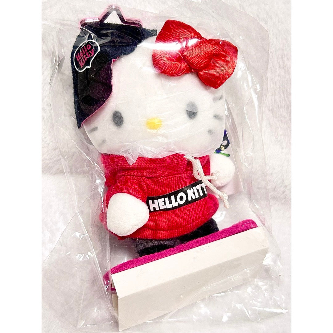 SANRIO Hello Kitty Skateboard Mascot Holder Keychain-My Store-YORE STORE