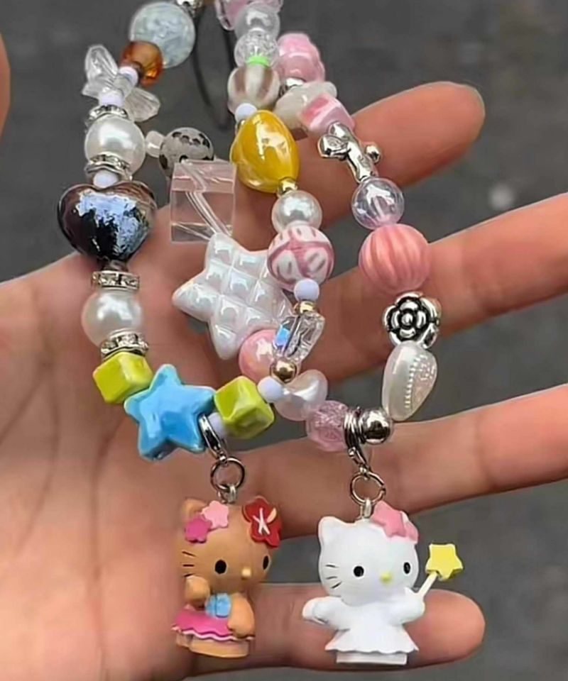SANRIO Hello Kitty x Spinns Phone Strap Tanned Summer Accessory-My Store-YORE STORE