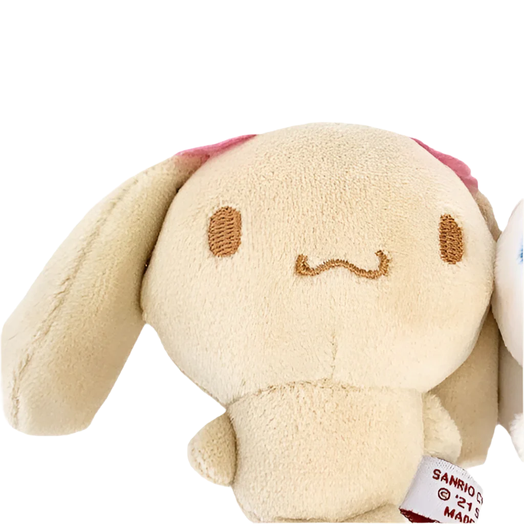 SANRIO Nikonui Cinnamoroll & Moca Mascot Holder Keychain Set-My Store-YORE STORE