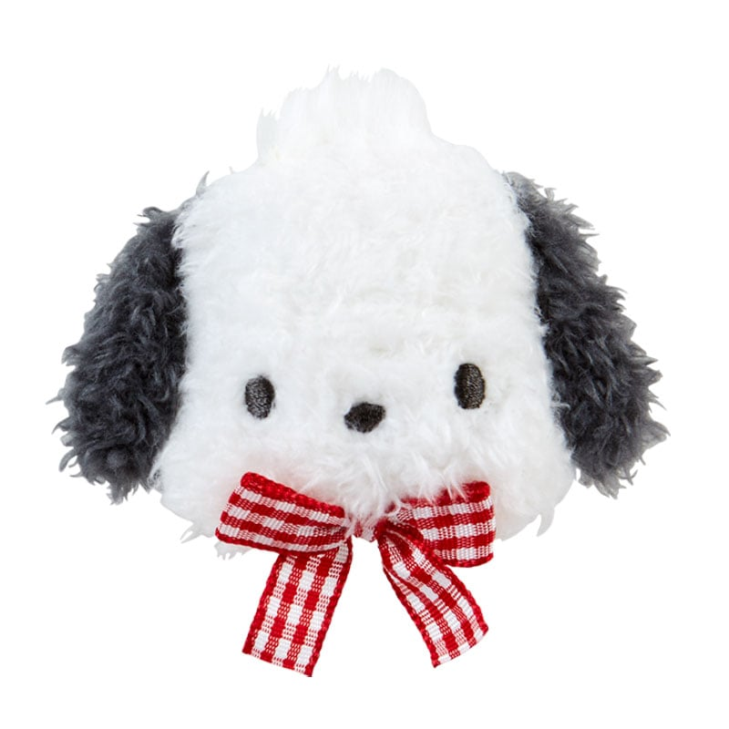 SANRIO Pochacco Face Shaped Furry Hair Clip-My Store-YORE STORE