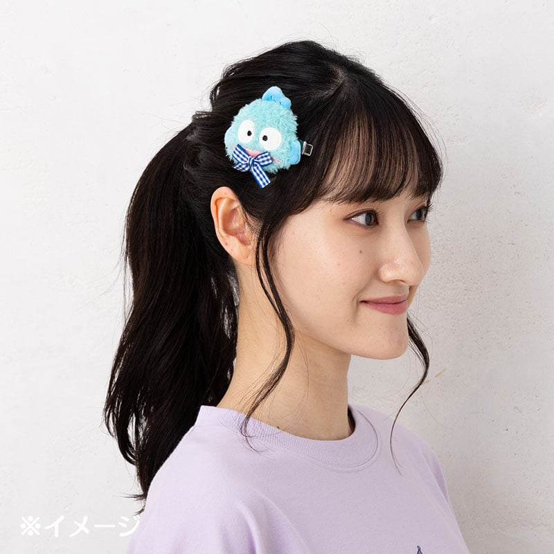 SANRIO Pochacco Face Shaped Furry Hair Clip-My Store-YORE STORE