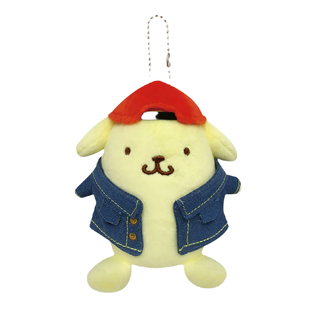 SANRIO Pompompurin Vintage Retro Mascot Holder Keychain-My Store-YORE STORE