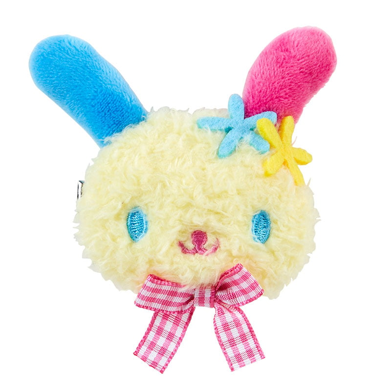 SANRIO Usahana Face Shaped Furry Hair Clip-My Store-YORE STORE