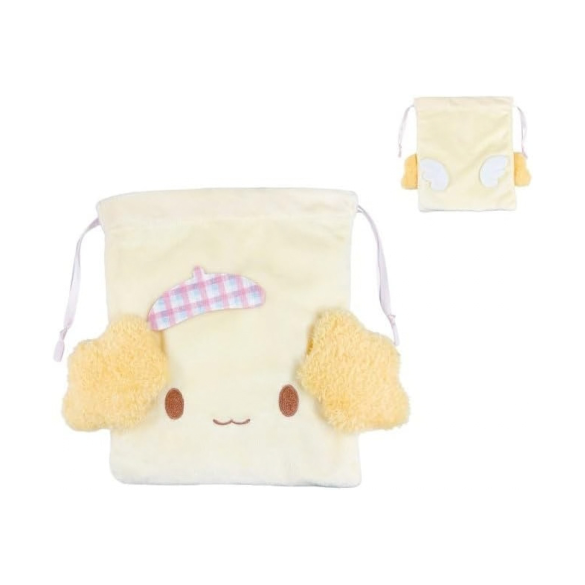 SANRIO Cinnamo Angels Face Drawstring Bag (Chiffon)