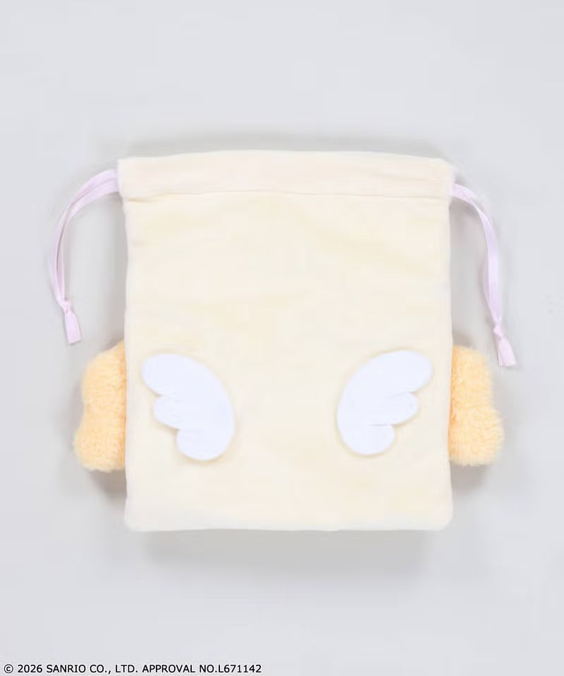 SANRIO Cinnamo Angels Face Drawstring Bag (Chiffon)
