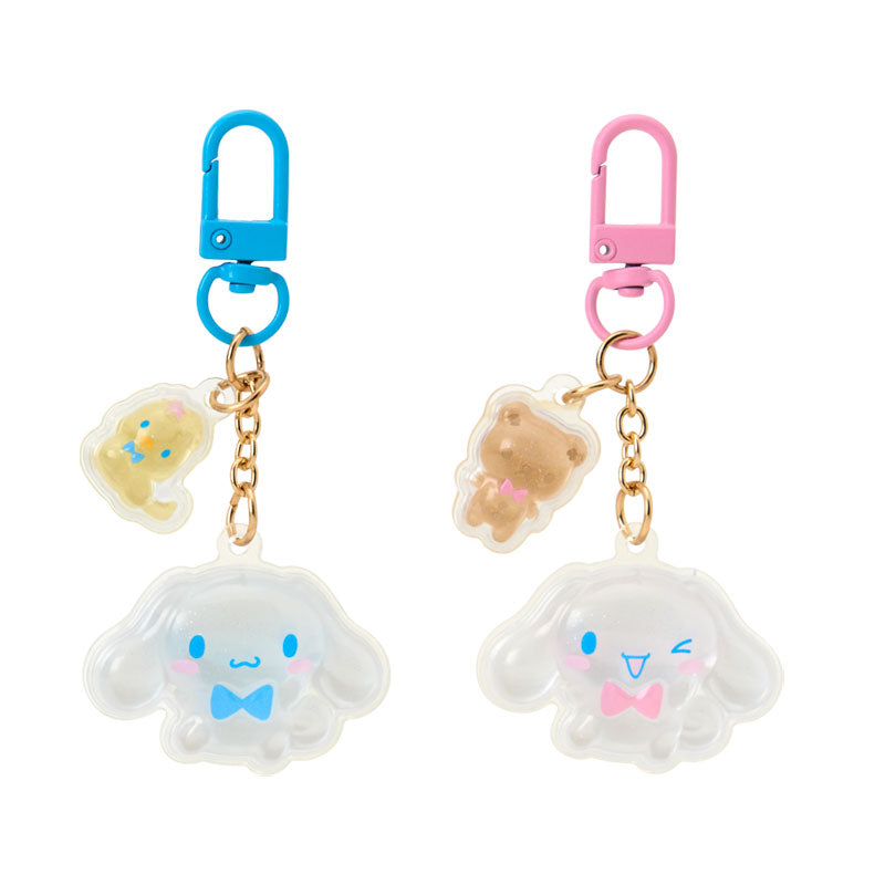 SANRIO Cinnamoroll Clear Puffy Keychain Set