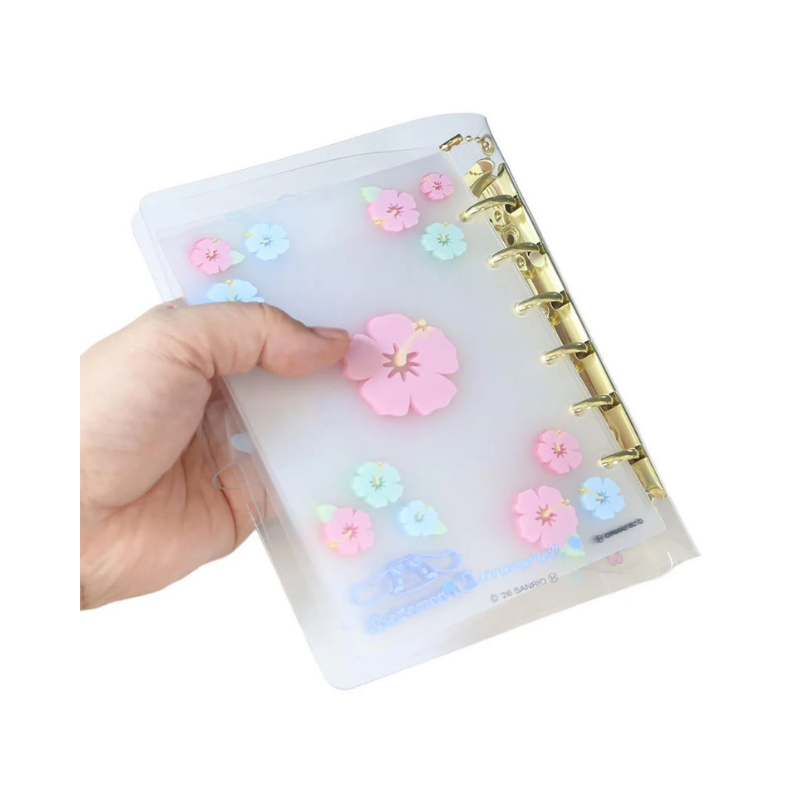 SANRIO Cinnamoroll Tanned Sun Burnt 6-Ring Sticker Binder