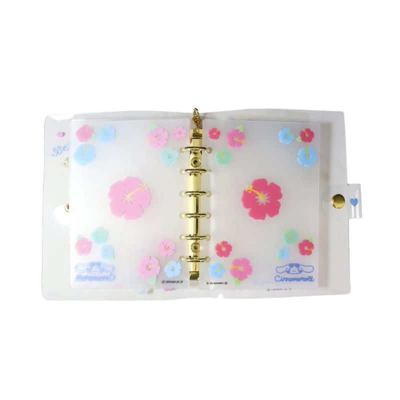 SANRIO Cinnamoroll Tanned Sun Burnt 6-Ring Sticker Binder