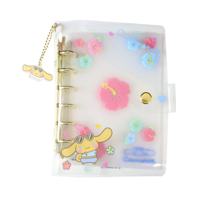 SANRIO Cinnamoroll Tanned Sun Burnt 6-Ring Sticker Binder