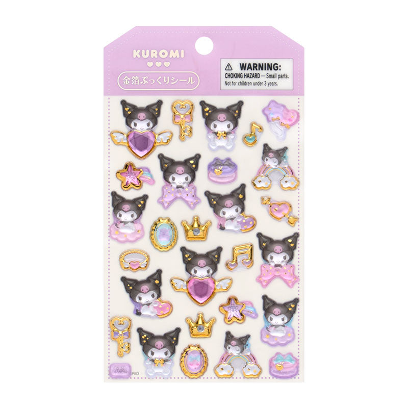 SANRIO Gold Foil Puffy Sticker