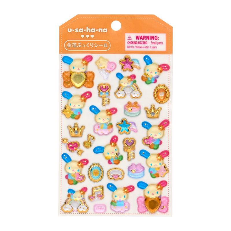 SANRIO Gold Foil Puffy Sticker