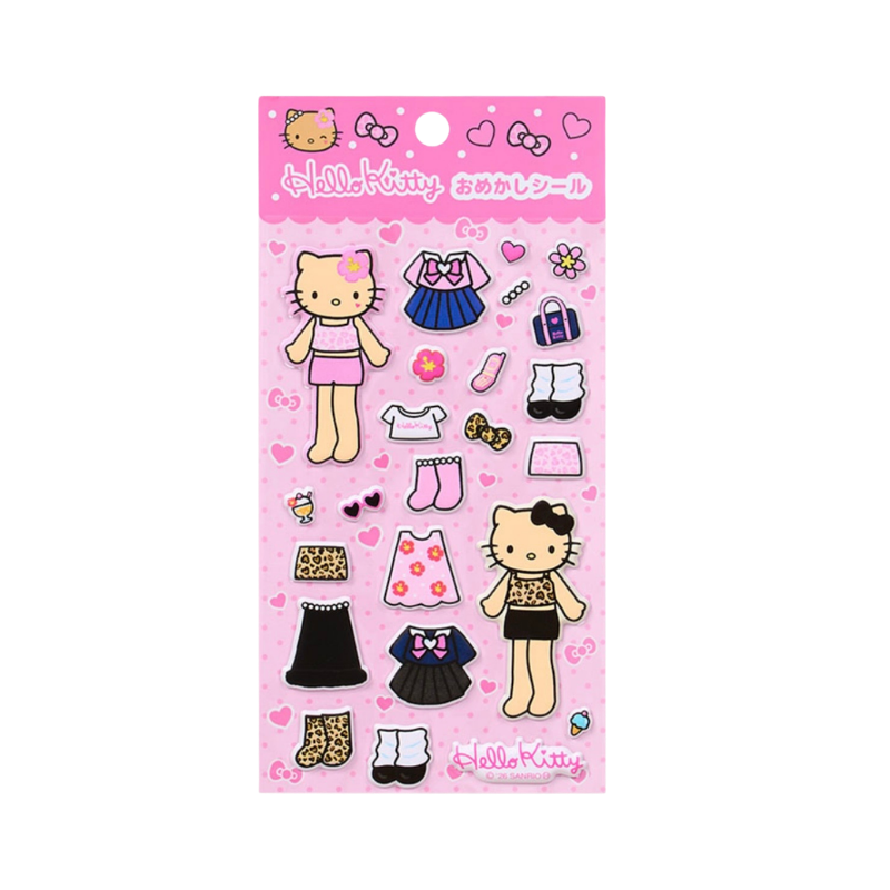 SANRIO Hello Kitty Long Leg Dress Up Sticker