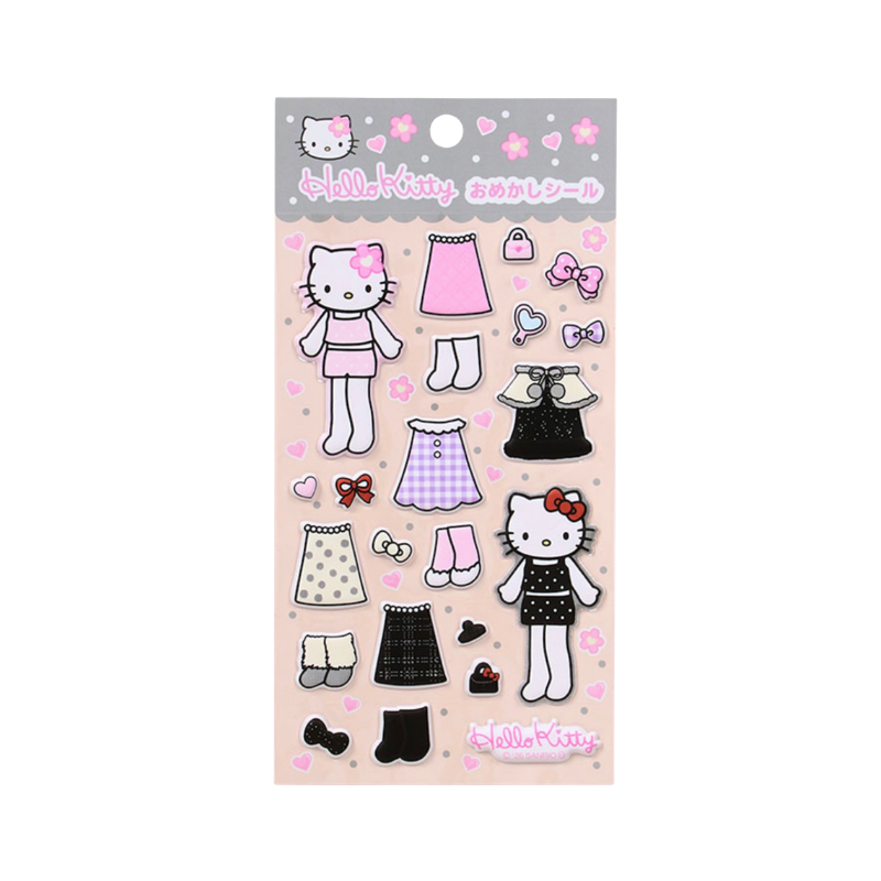 SANRIO Hello Kitty Long Leg Dress Up Sticker
