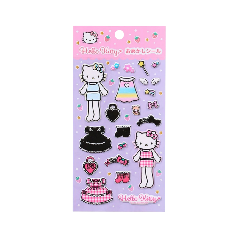 SANRIO Hello Kitty Long Leg Dress Up Sticker