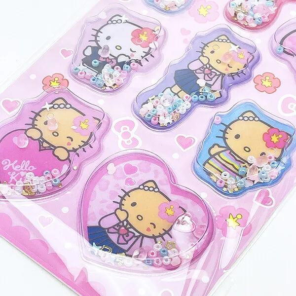 SANRIO Hello Kitty Style Up Long Leg Shaker Sticker
