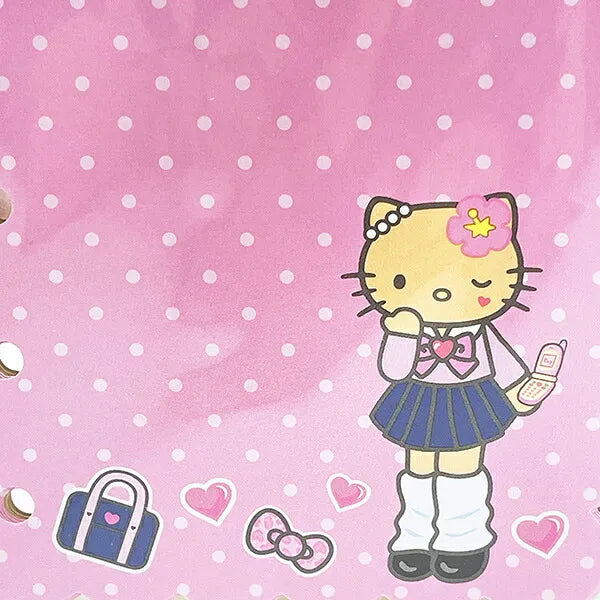 SANRIO Hello Kitty Style Up Long Leg Sticker Binder Refill