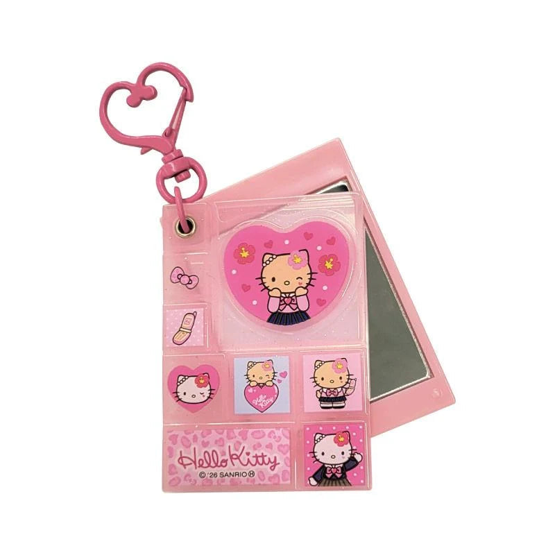 SANRIO Hello Kitty Style Up Long Leg Tile Sticker Style Slide Mirror Acrylic Keychain