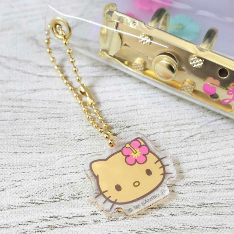 SANRIO Hello Kitty Tanned Sun Burnt 6-Ring Sticker Binder