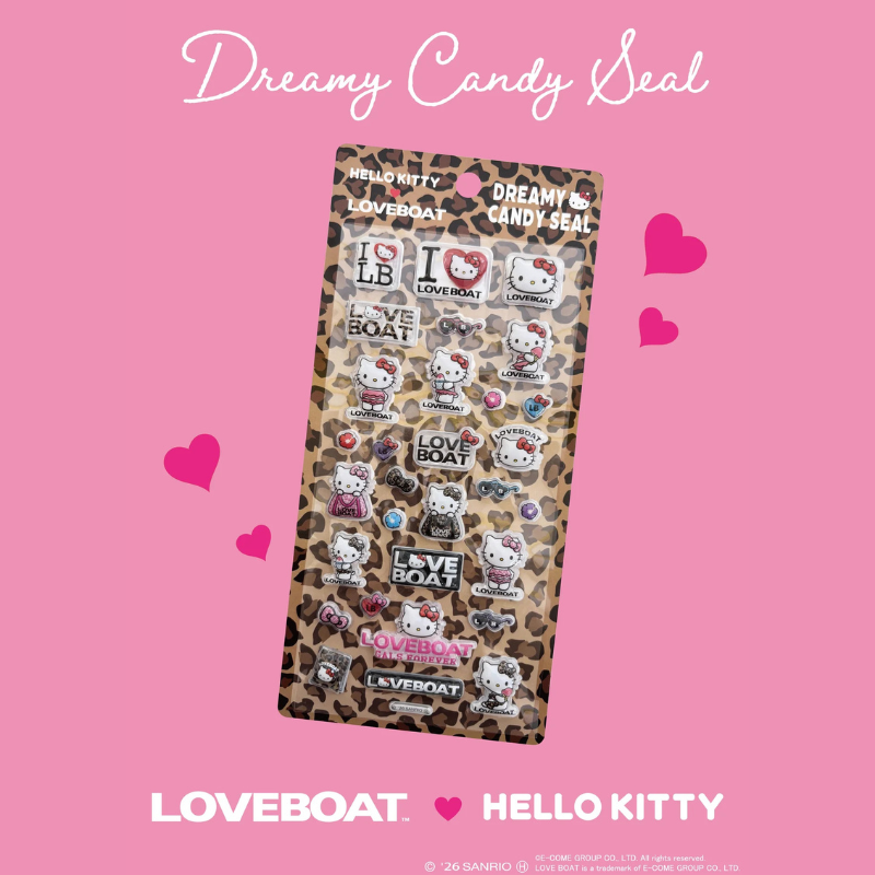 SANRIO Hello Kitty x Love Boat Dreamy Candy Seal Sticker