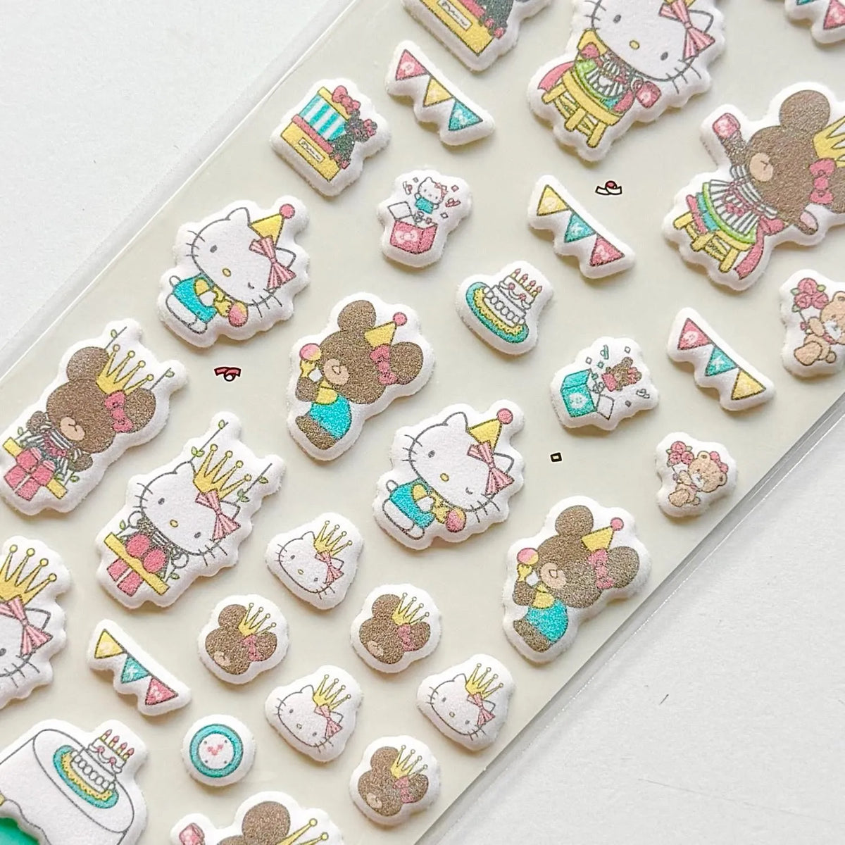 SANRIO Hello Kitty x The Bear’s School Flocky Sticker