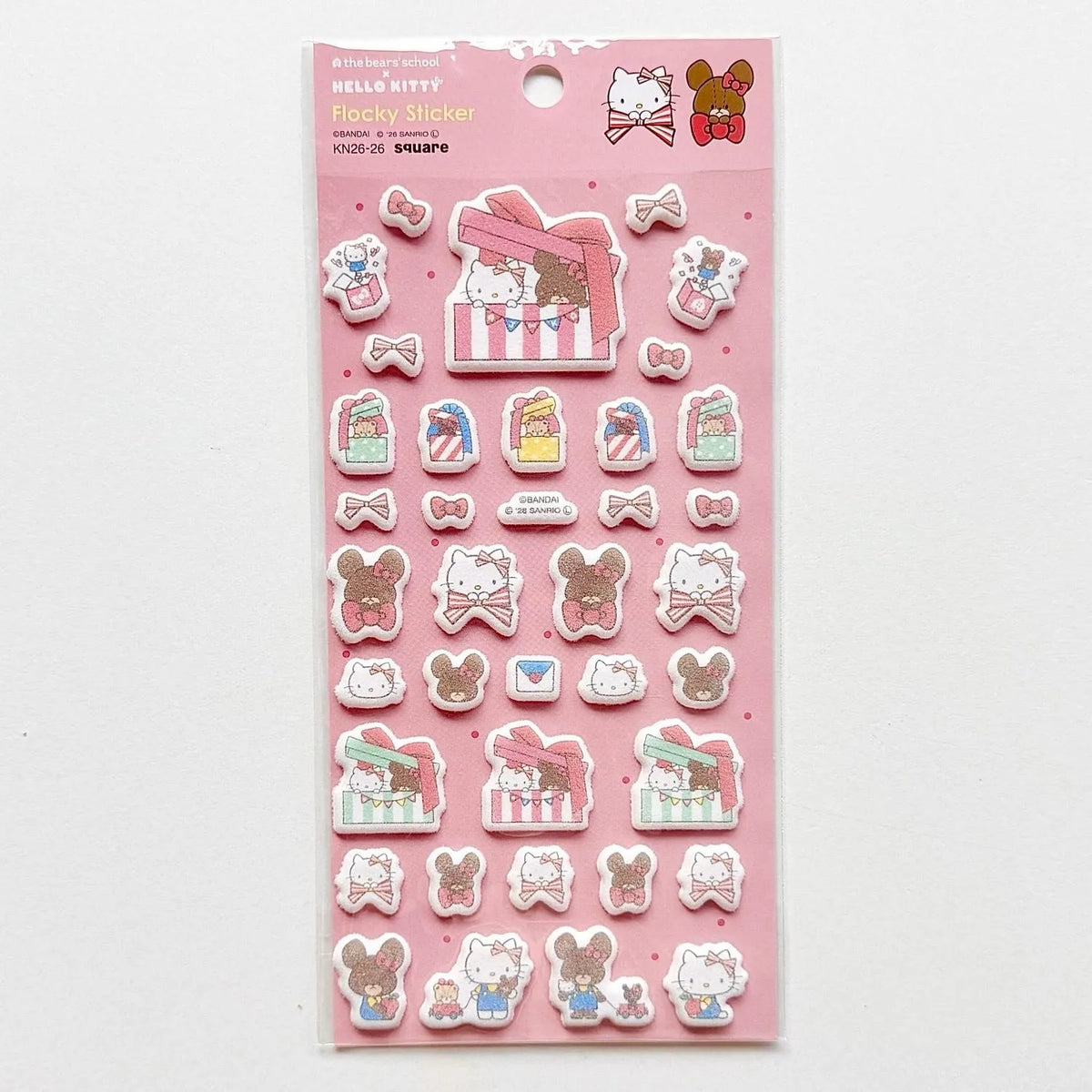 SANRIO Hello Kitty x The Bear’s School Flocky Sticker