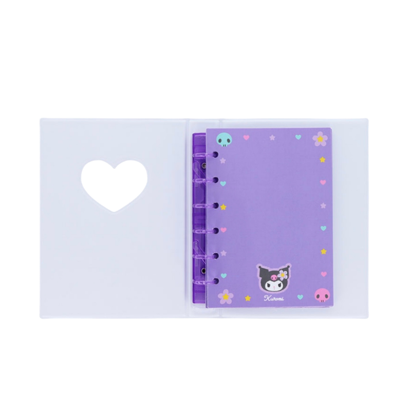 SANRIO Kuromi 6-Ring Sticker Memo Binder