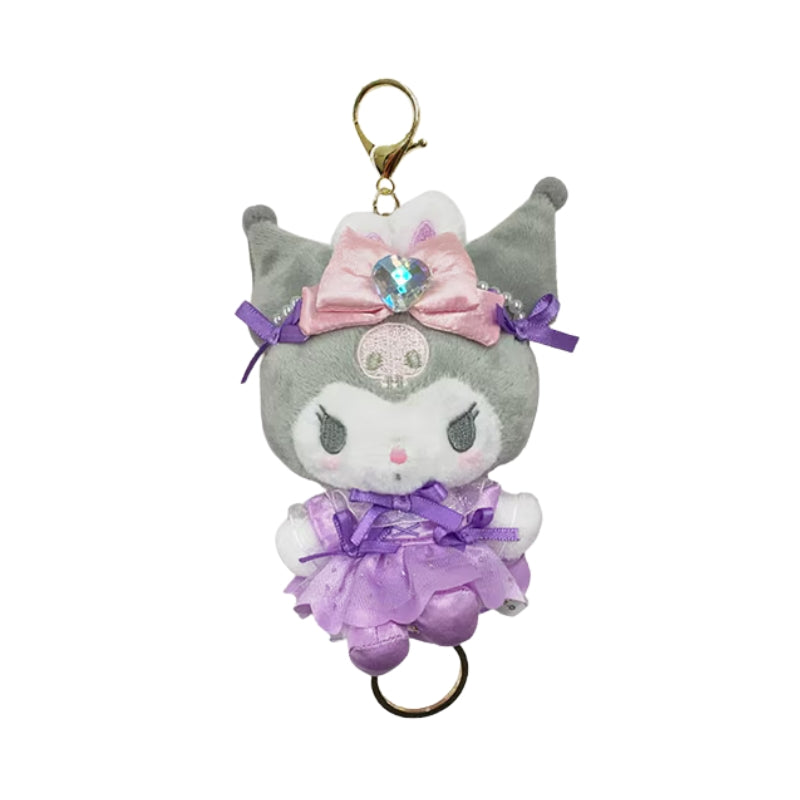 SANRIO Kuromi Bunnies Ballerina Mascot Holder Keychain