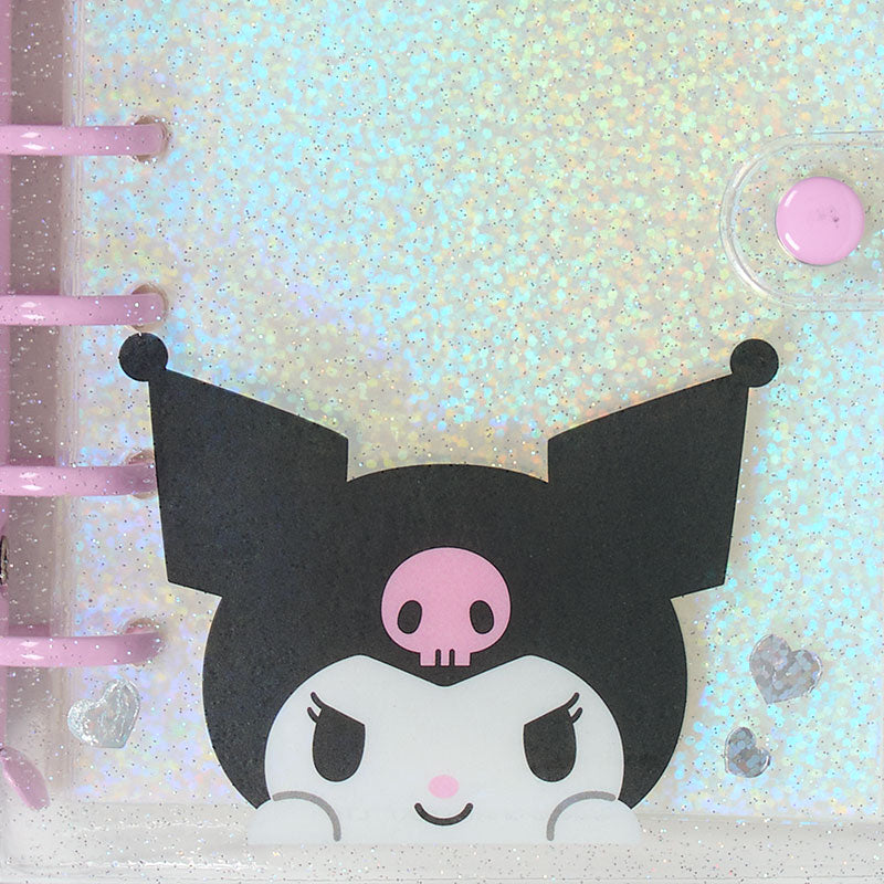 SANRIO Kuromi Clear Seal Sticker Binder