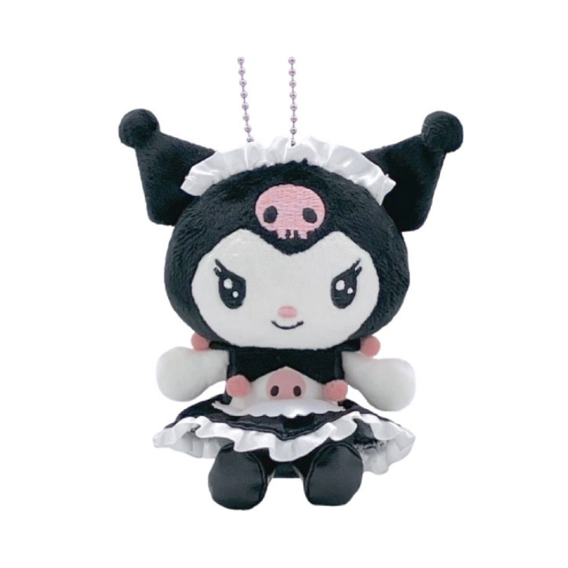 SANRIO Kuromi MC Collection Maid Mascot Holder Keychain | YORE STORE