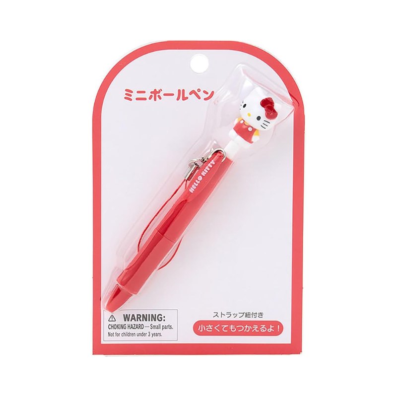 SANRIO Mini Ballpoint Pen Keychain (Hello Kitty/Cinnamoroll/My Melody/Kuromi)