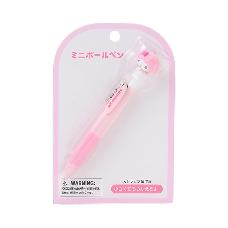 SANRIO Mini Ballpoint Pen Keychain (Hello Kitty/Cinnamoroll/My Melody/Kuromi)