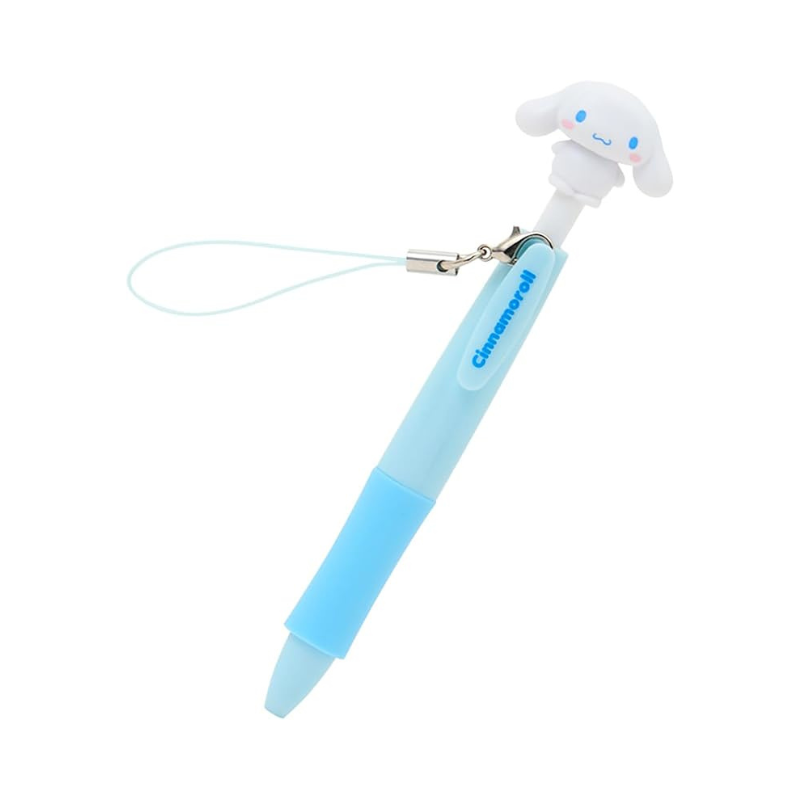 SANRIO Mini Ballpoint Pen Keychain (Hello Kitty/Cinnamoroll/My Melody/Kuromi)
