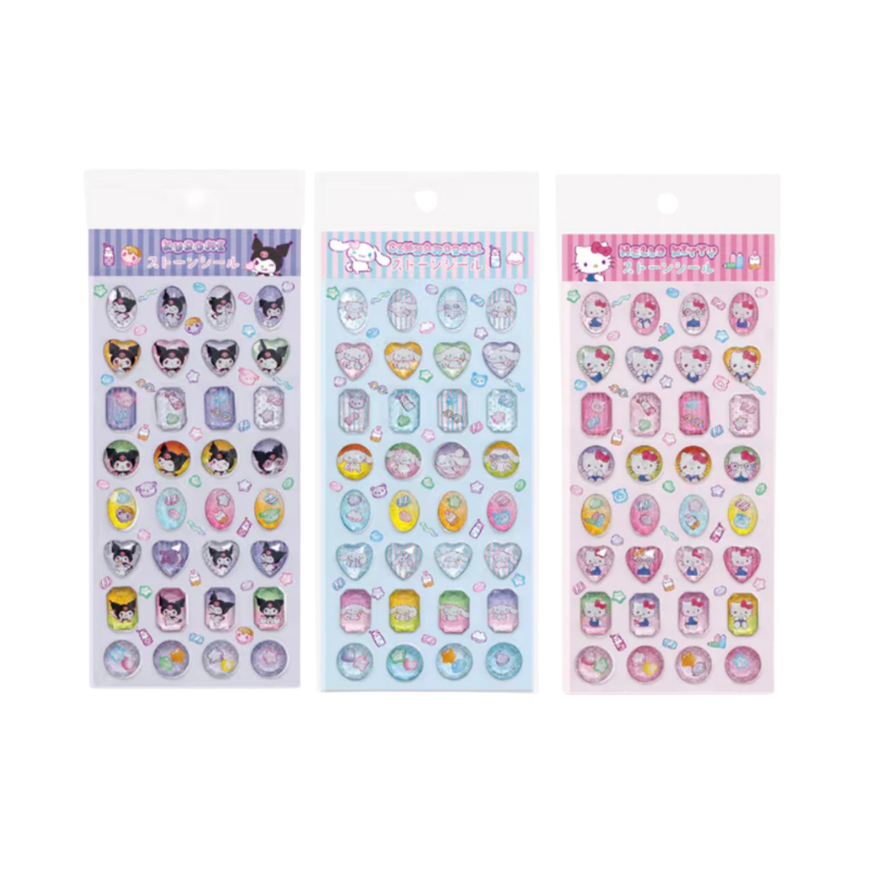 SANRIO Mini Diamond Stone Seal Sticker