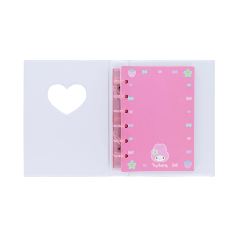 SANRIO My Melody 6-Ring Sticker Memo Binder