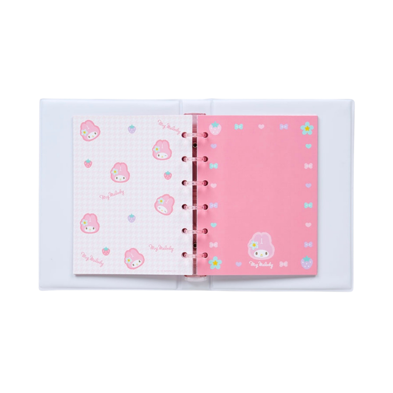 SANRIO My Melody 6-Ring Sticker Memo Binder