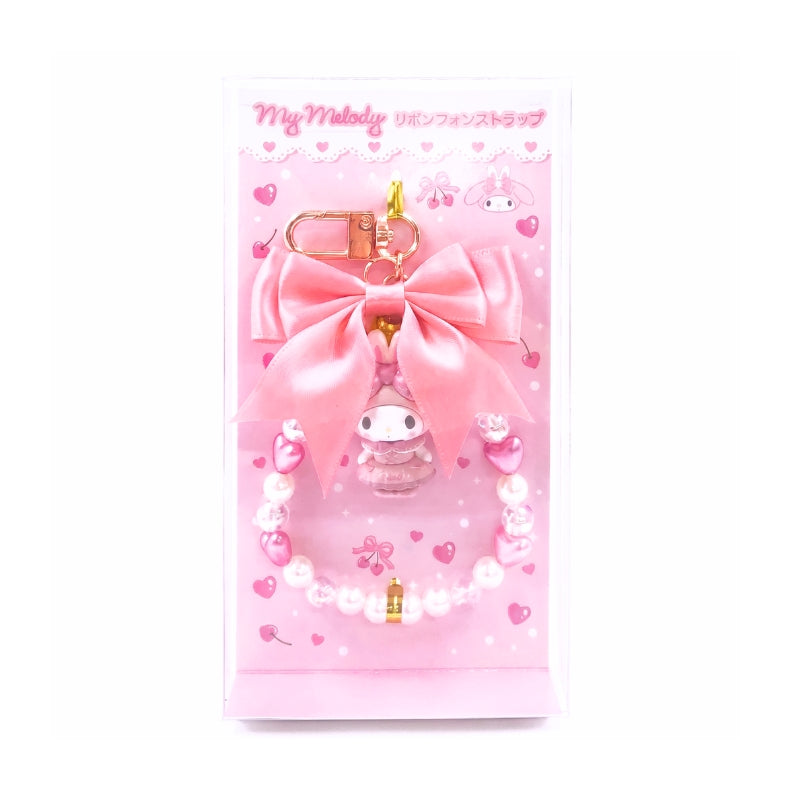 SANRIO My Melody Bunnies Ballerina Ribbon Phone Strap