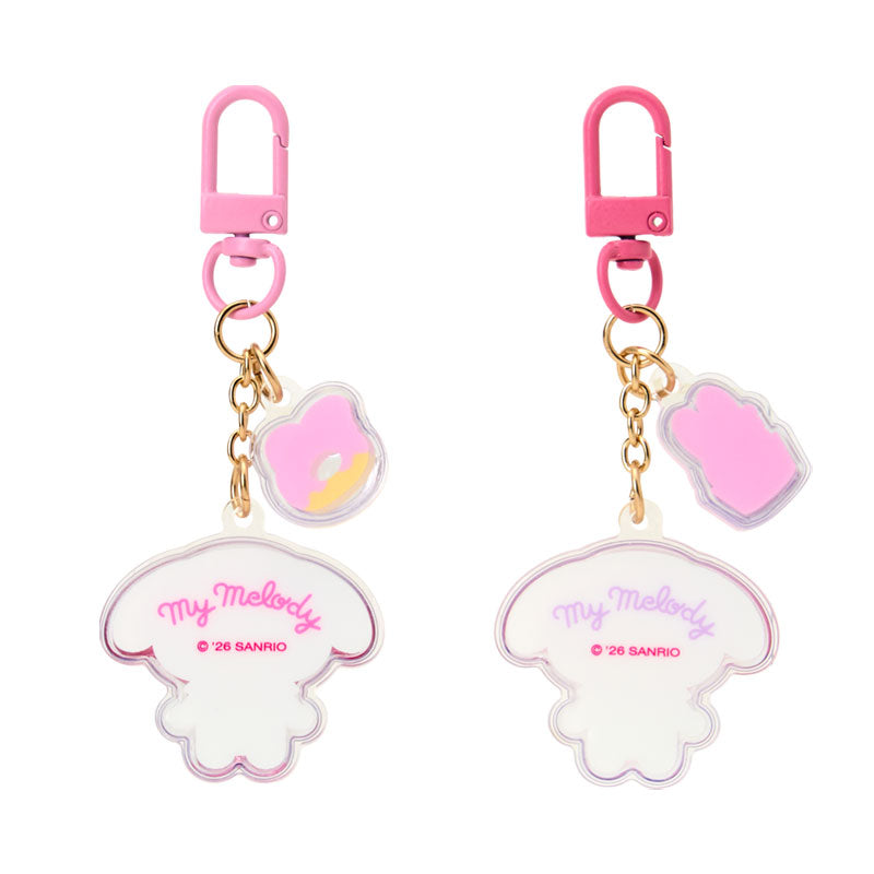 SANRIO My Melody Clear Puffy Keychain Set