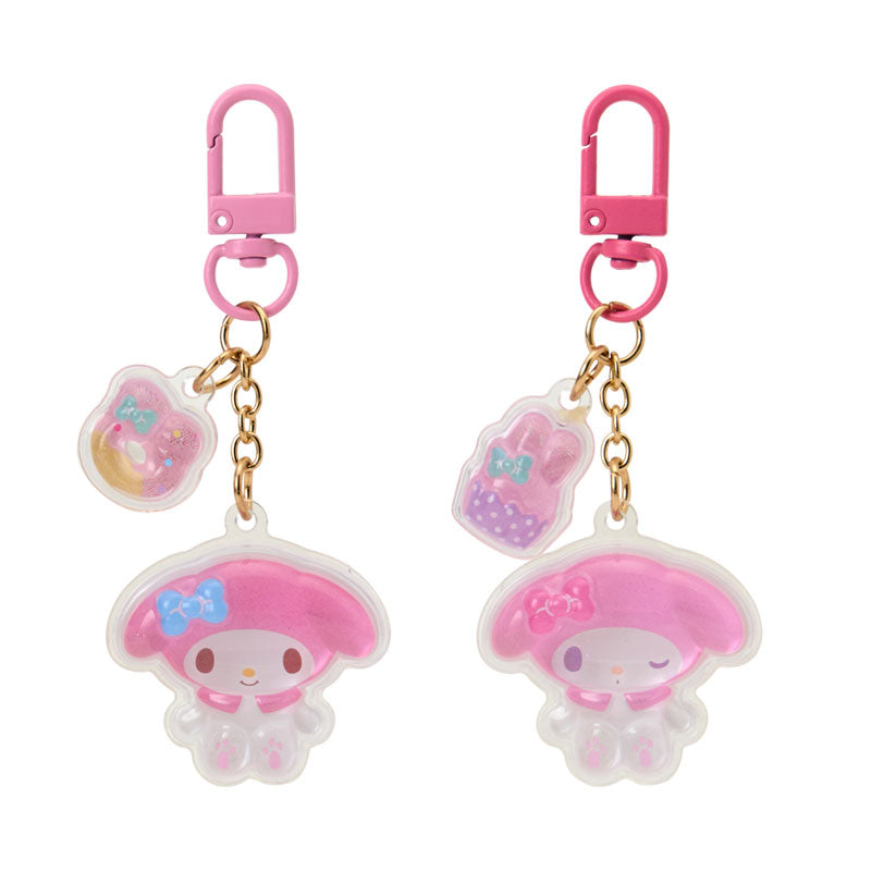 SANRIO My Melody Clear Puffy Keychain Set